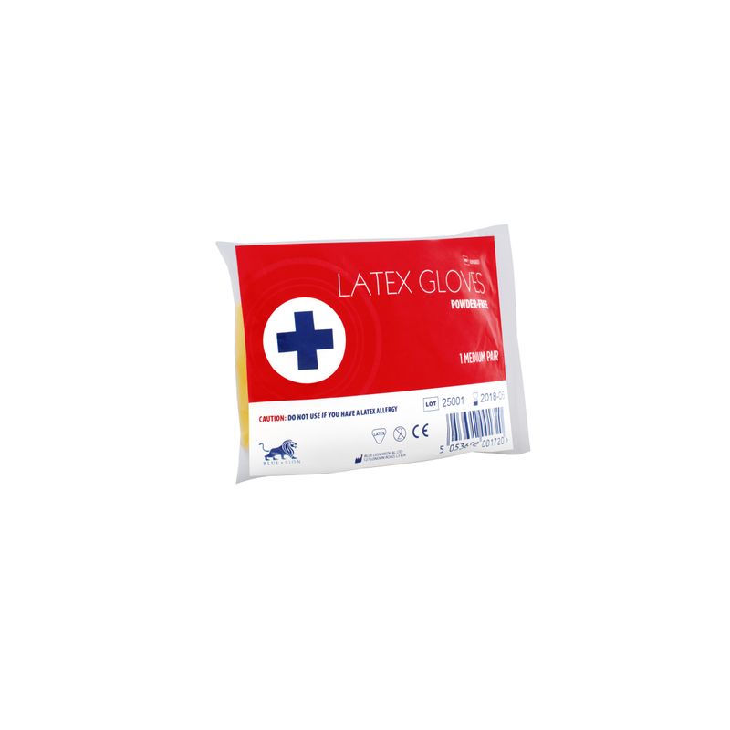 Powder Free Latex Gloves  - Medium (Pair)